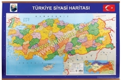 Trkiye iller haritas tal 70x100 cm malat ve fiyatlar