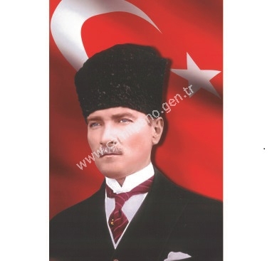 D Mekan Atatrk Posteri eitleri 150x225 cm